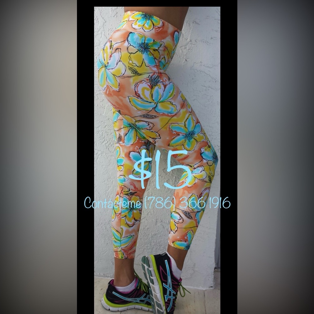 ✅ NEW ✅ Floral Kids Leggings